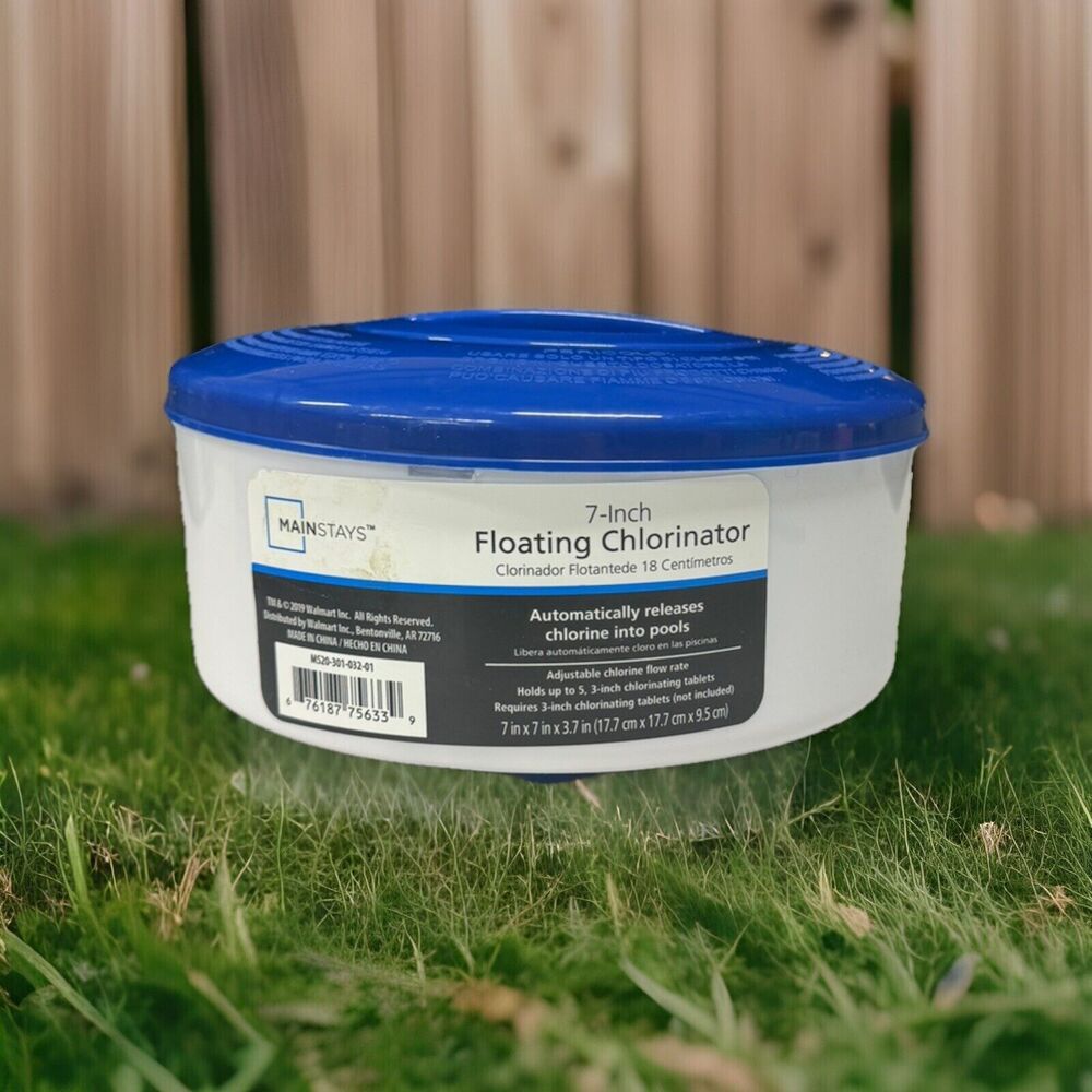 mainstays floating chlorinator